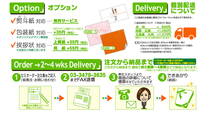 注文から納品まで